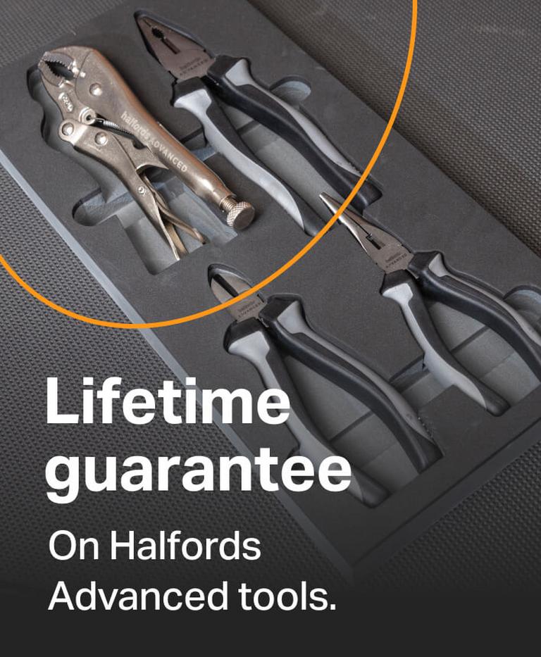 Halfords Advanced Tools Lifestyle Guarantee