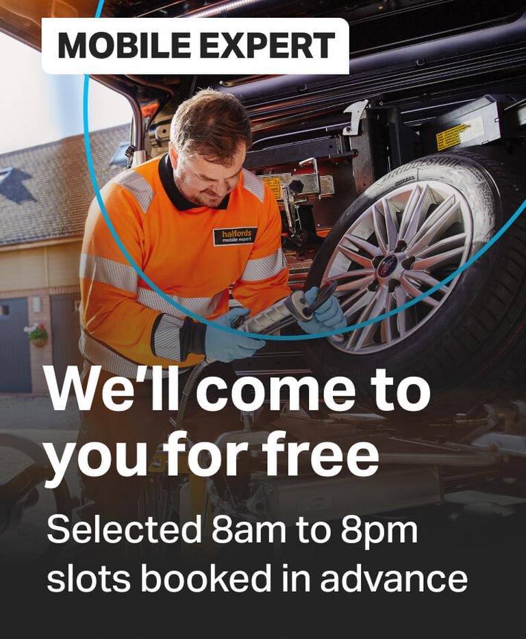 We'll come to you - Tyres and Servicing on your drive