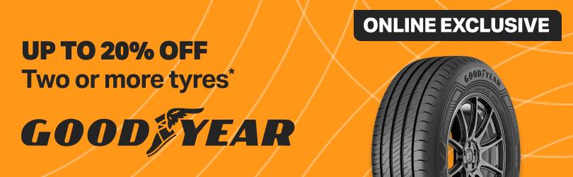 20% off Goodiyear