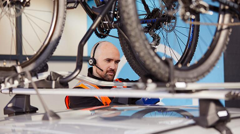 I need my bike rack fitted