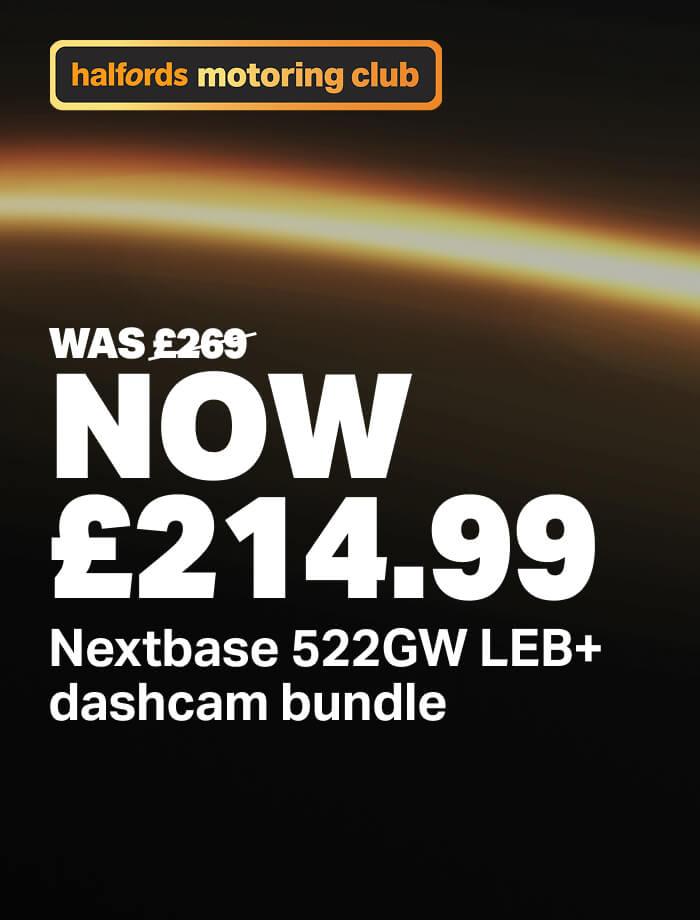 Over 35% off Nextbase 320XR+ dash cam bundle (508646)