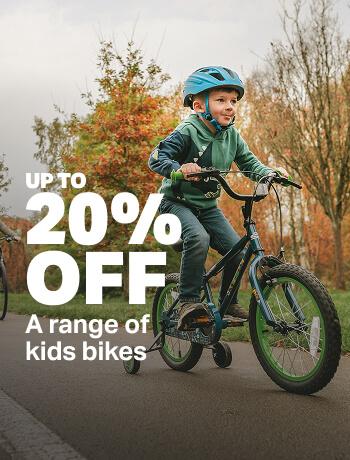  Up to 20% off a range of Kids Bikes