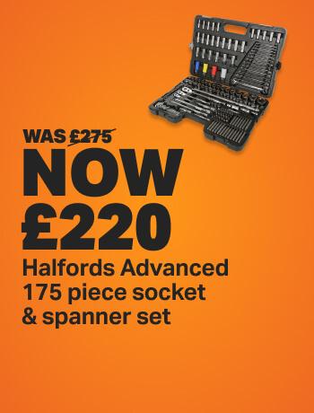 Halfords Advanced Socket Set 175 piece WAS £275 NOW £220