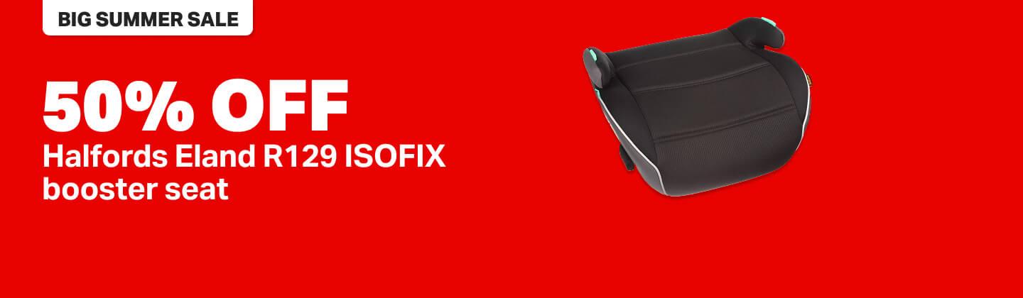 50% off Hal Eland booster seat