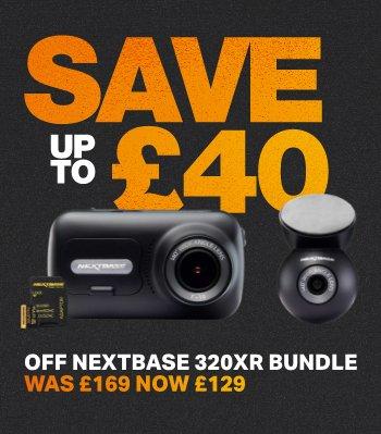 save up to 40 off nextbase 320xr bundle