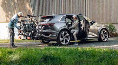 Towbar bike racks