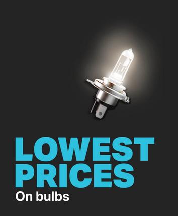 Lowest prices on bulbs