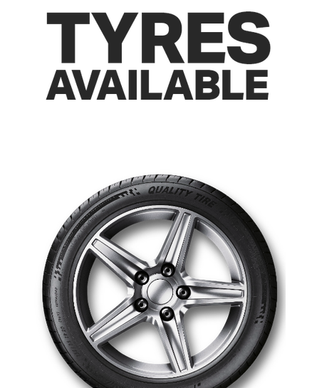 Tyres available same day