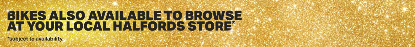 Bikes available at Christmas — shop bikes