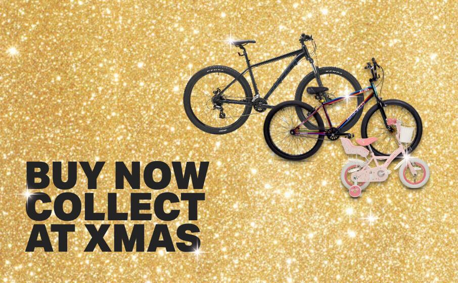 Buy now collect at Xmas on all Bikes