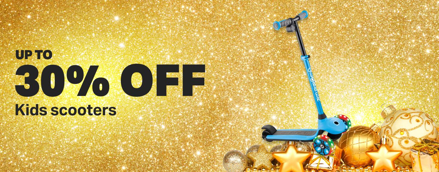 Up to 30% off a range of scooters