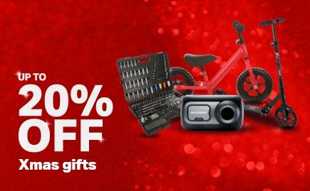 UP TO 20% OFF XMAS GIFTS