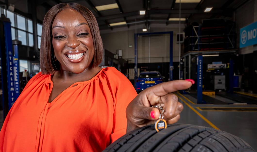 Worn tyres