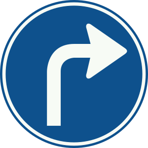 Turn right 