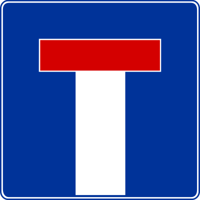 No through road