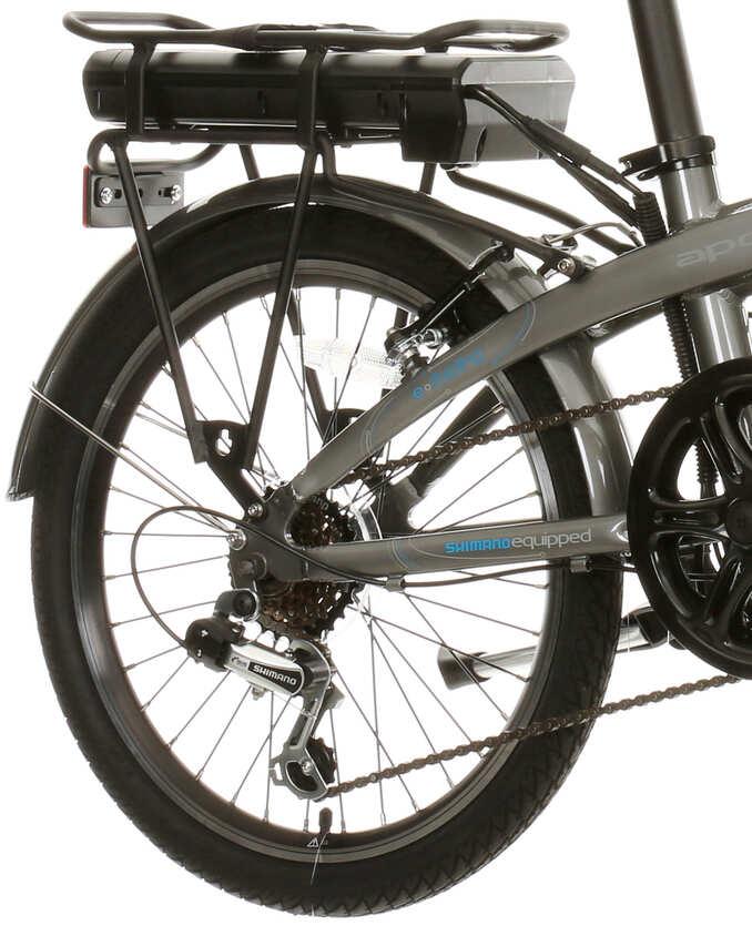 Bike frame back wheel