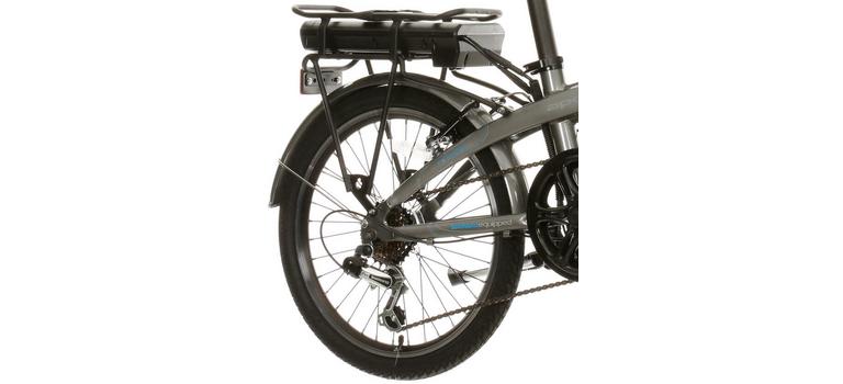 Bike frame back wheel