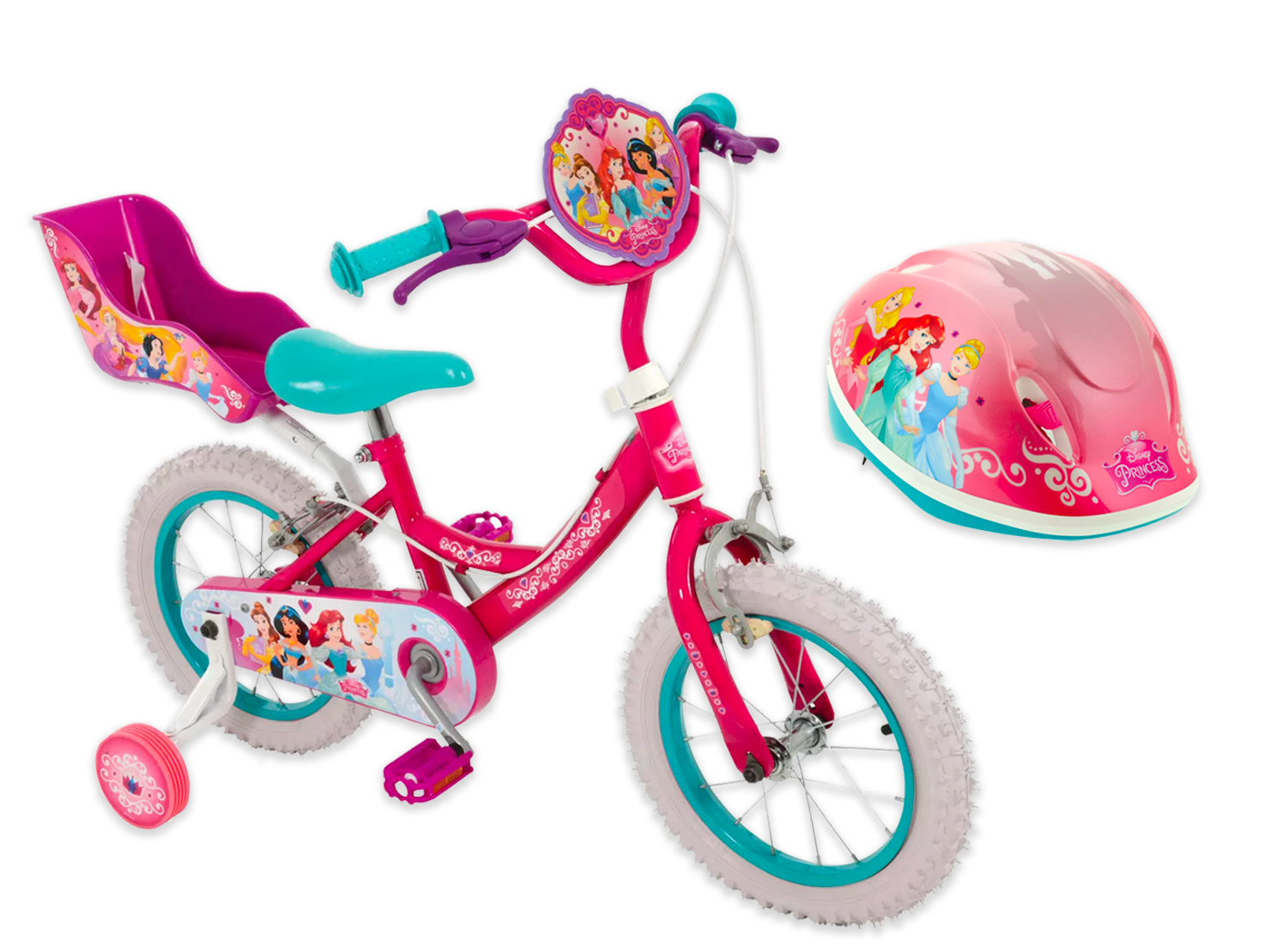 16 disney princess bike