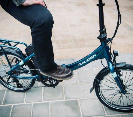 halfords electric fold up bikes