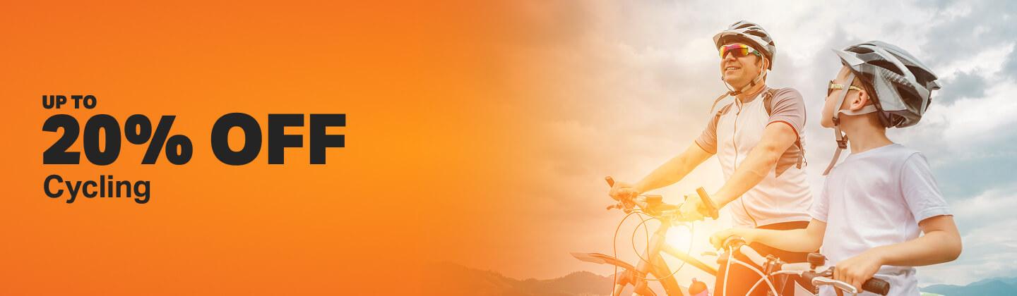 Up to 20% Off Cycling
