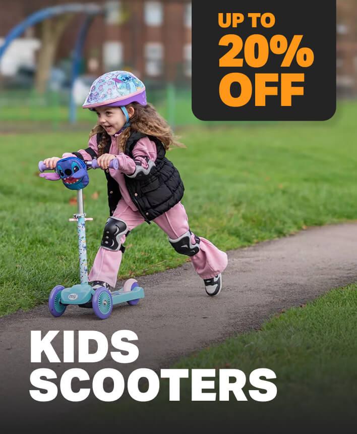 Up to 20% off a range of kids scooters