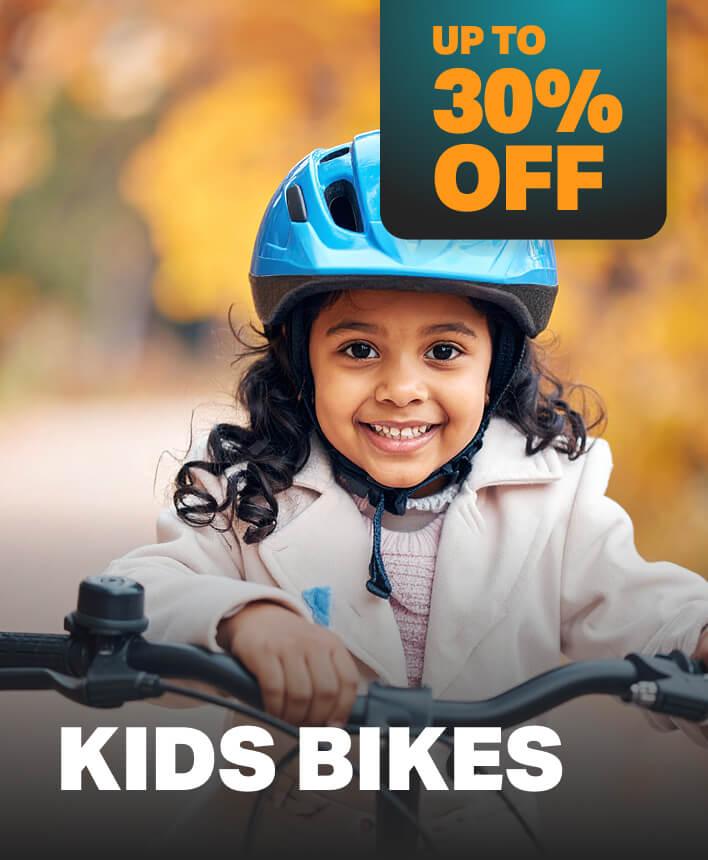 Up to 30% off a range of kids bikes 