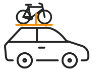 Roof Mount Bike Rack