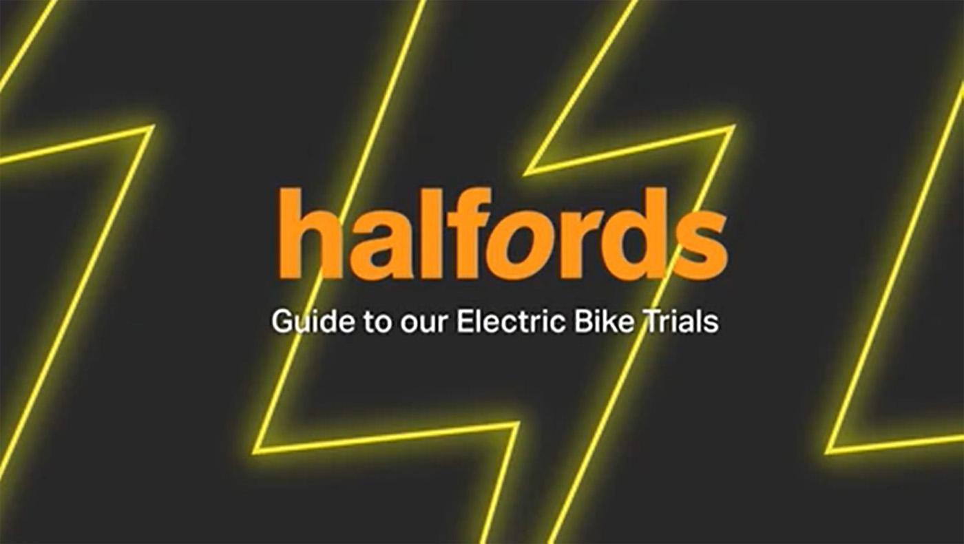 Halfords store bike trial