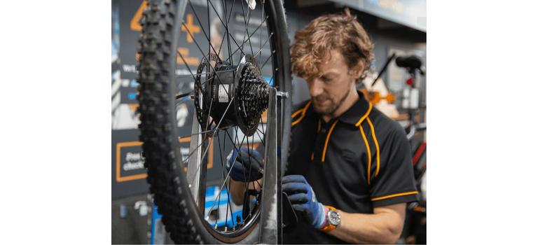 Bike servicing