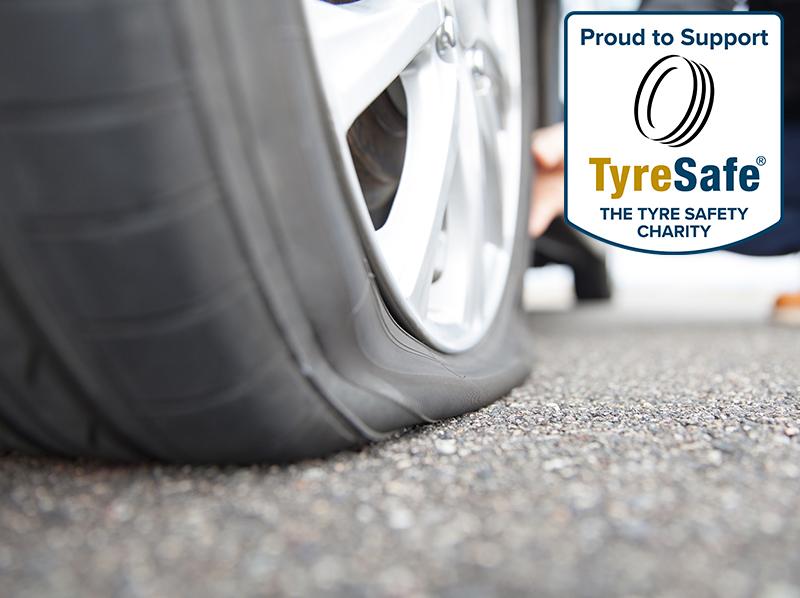 Worn tyres