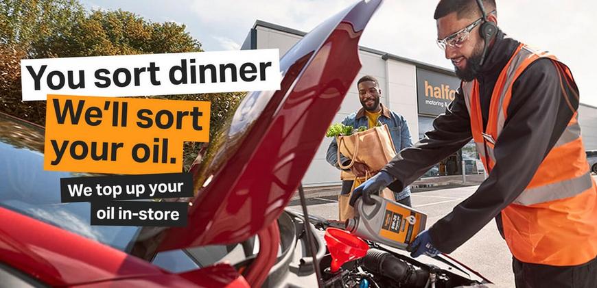 You sort dinner. We’ll sort your oil.