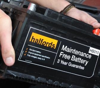 Halfords HB072/HCB069 Lead Acid 12V Car Battery 4 year Guarantee