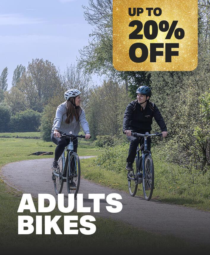 Up to 30% off a range of adults bikes