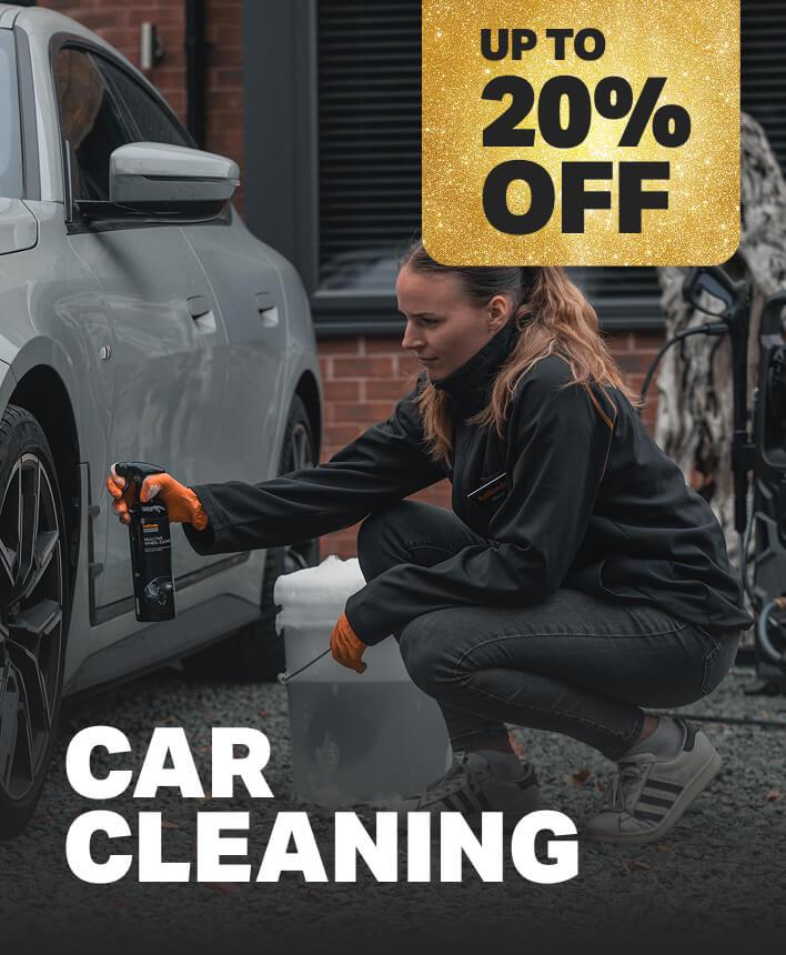Up to 20% off a range of car cleaning