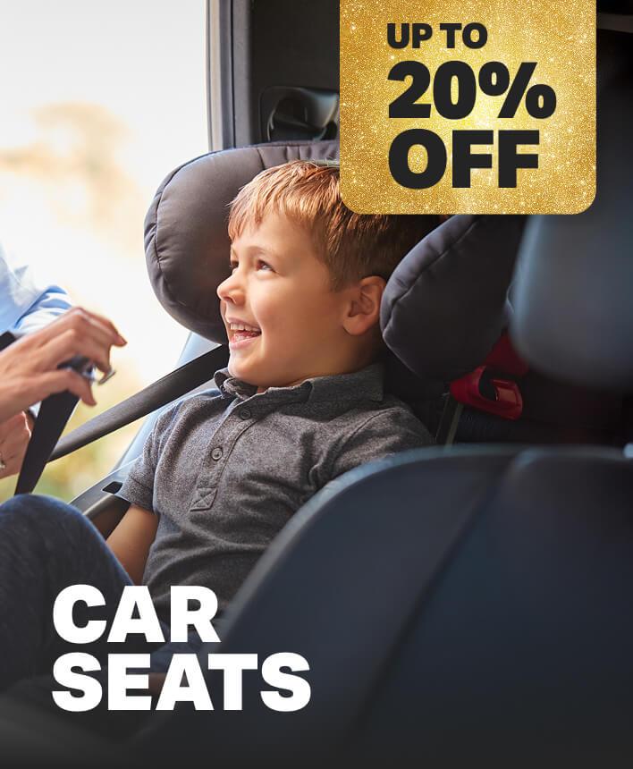 Up to 20% off a range of car seat