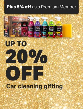 Up to 20% off car cleaning gifting (167379)