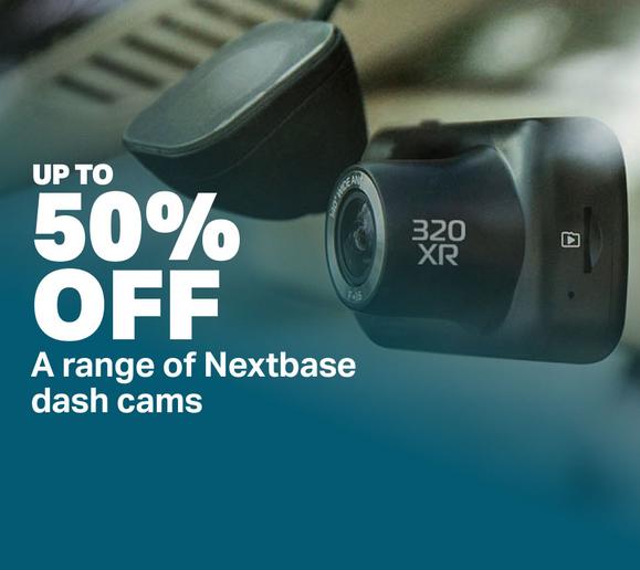 Up to 50% off a range Nextbase