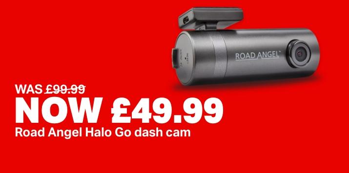 50% Road Angel Halo Go dash cam