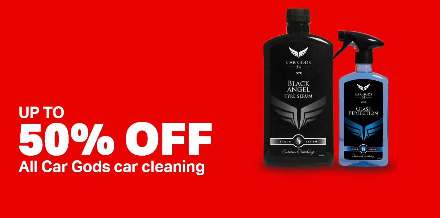 50% Off Car Gods Car Cleaning