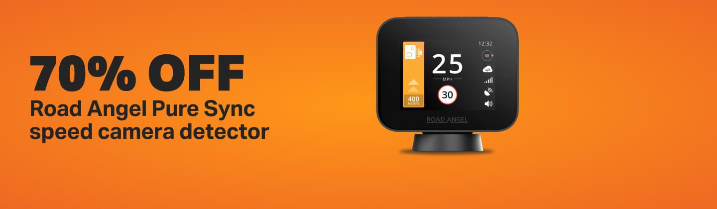 25% off Road Angel pure sync speed camera detector 