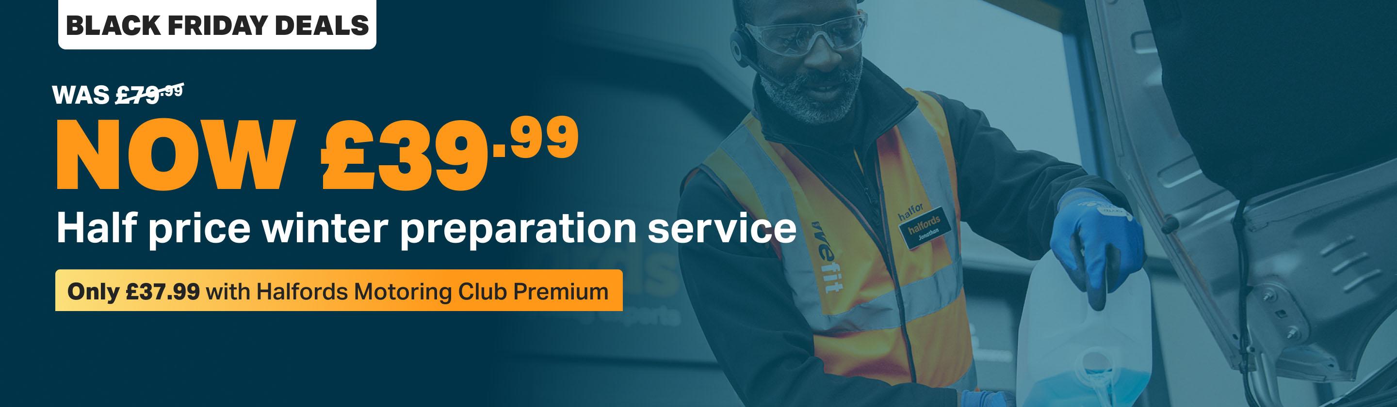 Half price winter preparation service