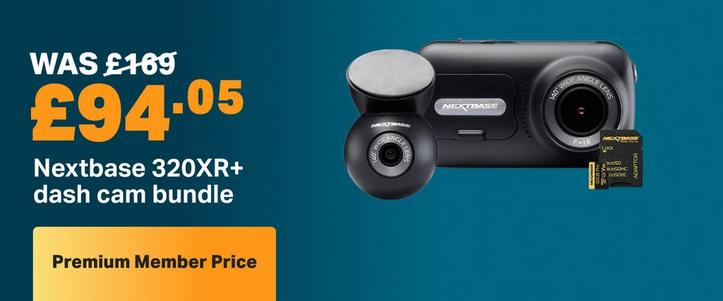 Was £169 Now £99 Nextbase 320XR Dash Cam