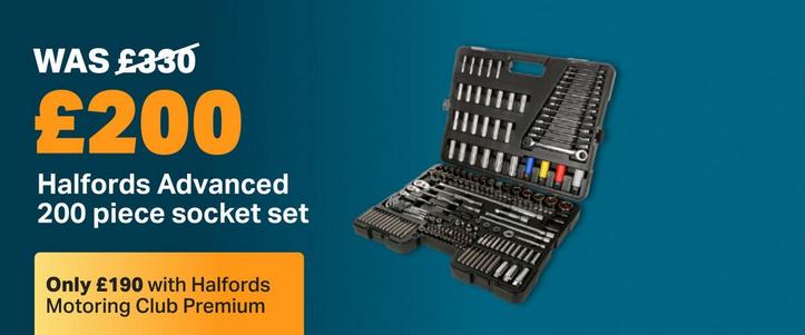 200pc socket set