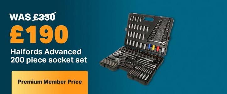 200pc socket set