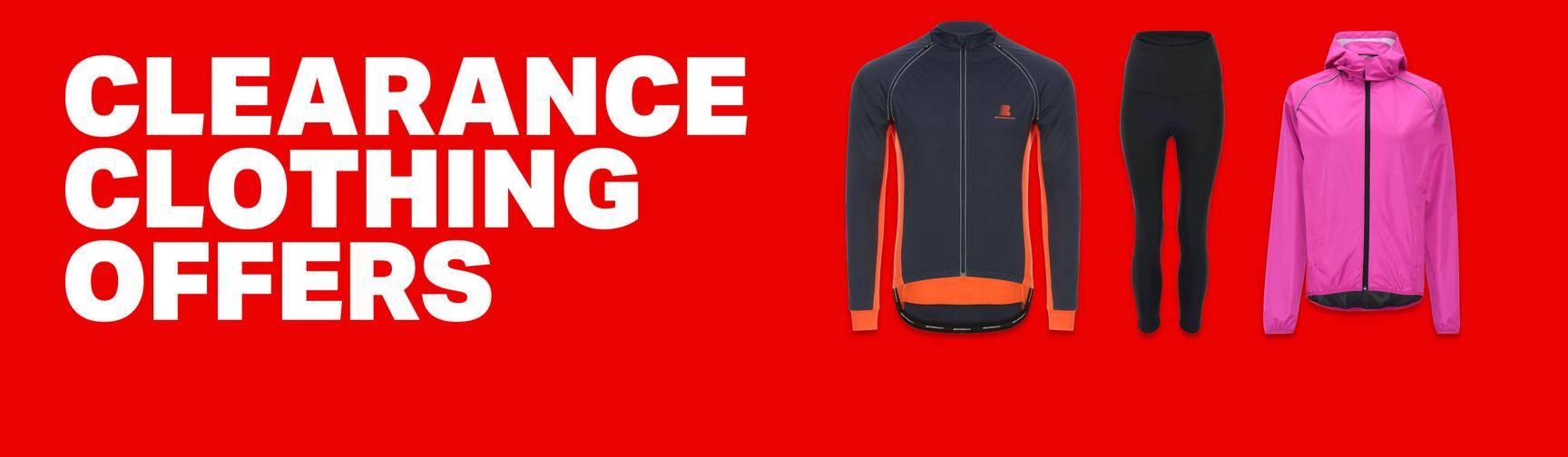 Clearance clothing offers
