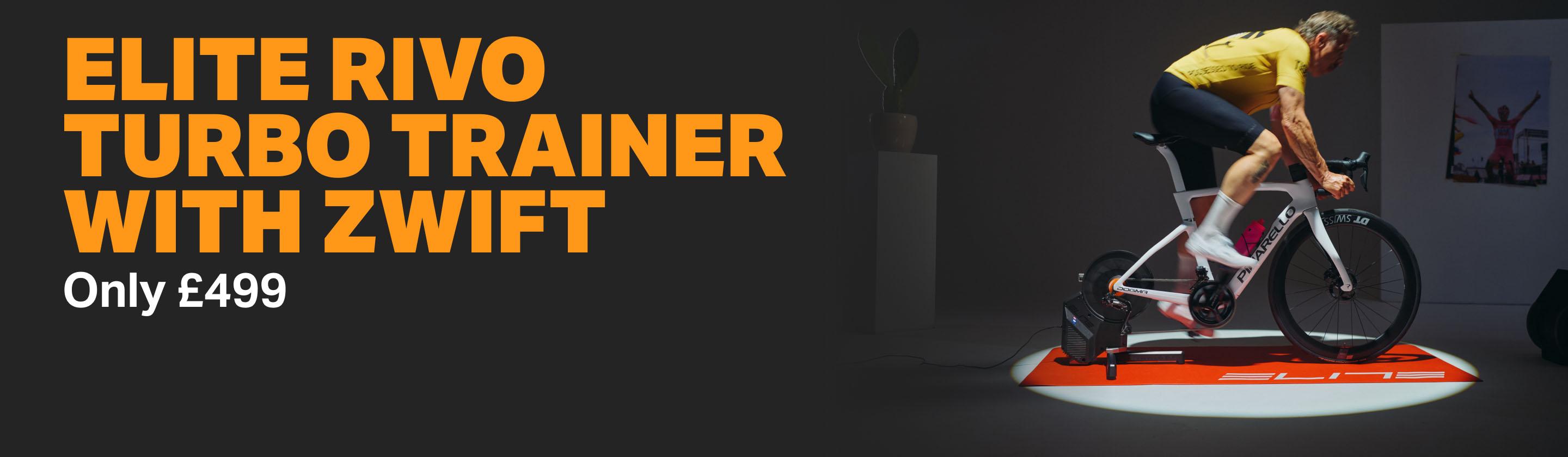 ELITE RIVO TURBO TRAINER WITH ZWIFT Only £499