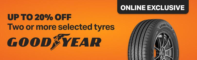 20% off Goodiyear