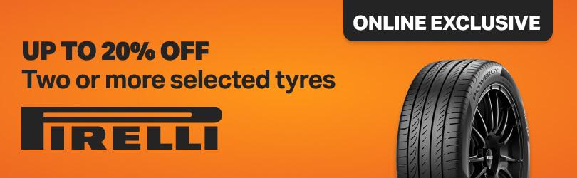 Upt to 20% OFF Pirelli