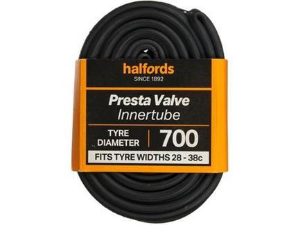 Halfords Presta Bike Inner Tube 700c