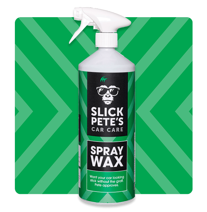 Slick Pete's Spray Wax bottle